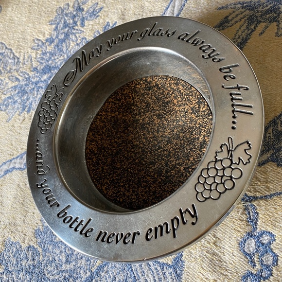 May Your Glass Always Be Full Wine Bottle Coaster - Picture 8 of 16